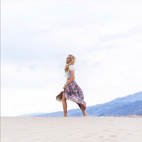 Bishop + Young Floral Maxi Skirt - Picture 2 of 5